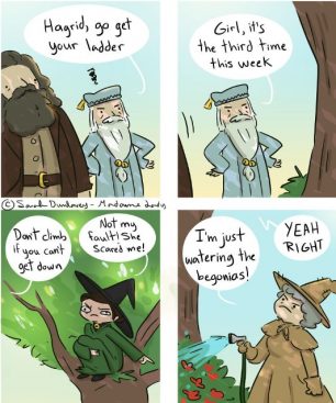 25 Comics To Show You What Happens In The Harry Potter Universe When No One Is Looking